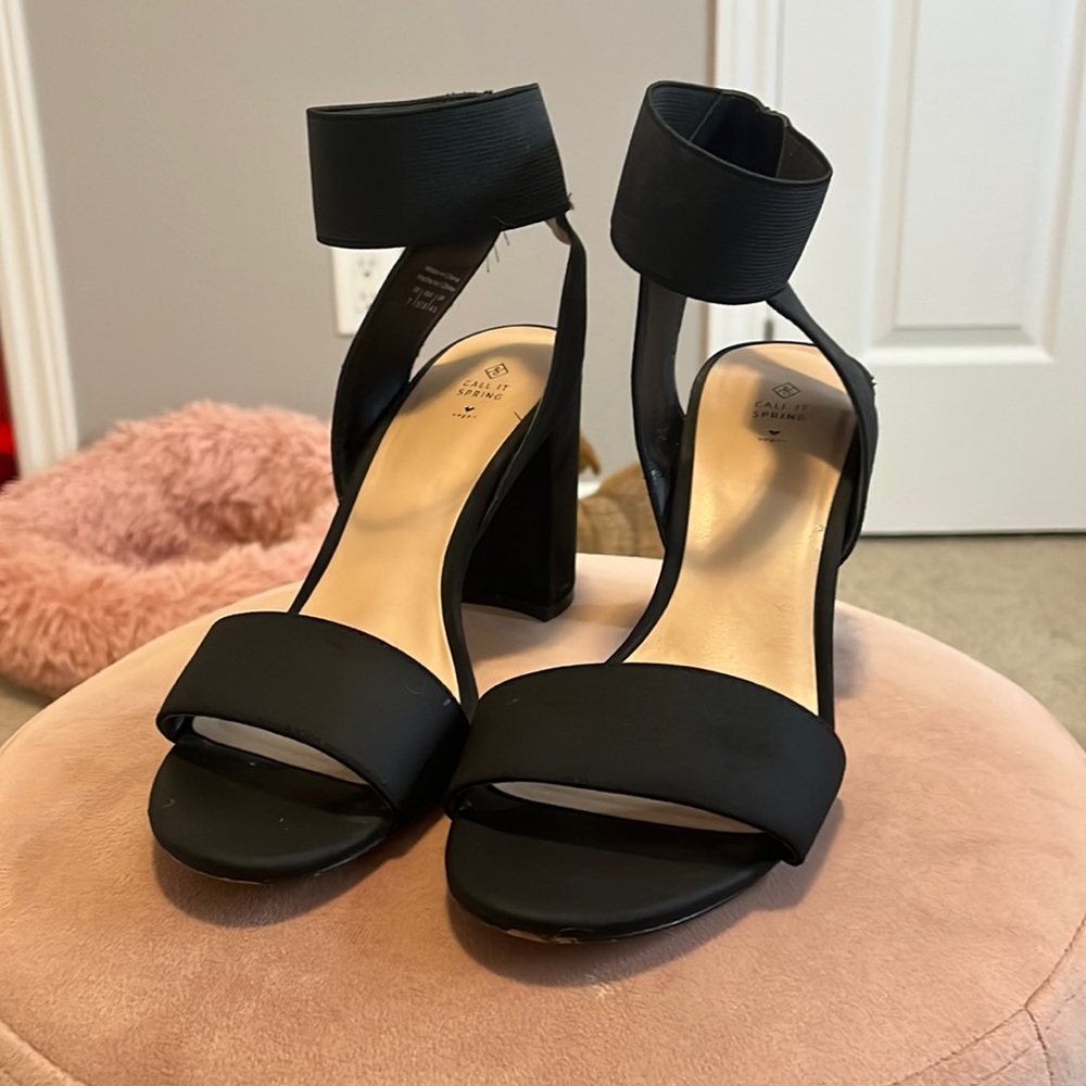 Black Spring Shoes